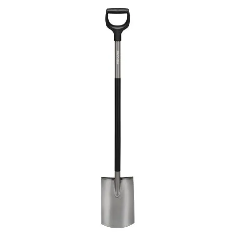Ergonomic 1066710 Fiskars Spade halvrund, grå Begränsad tid